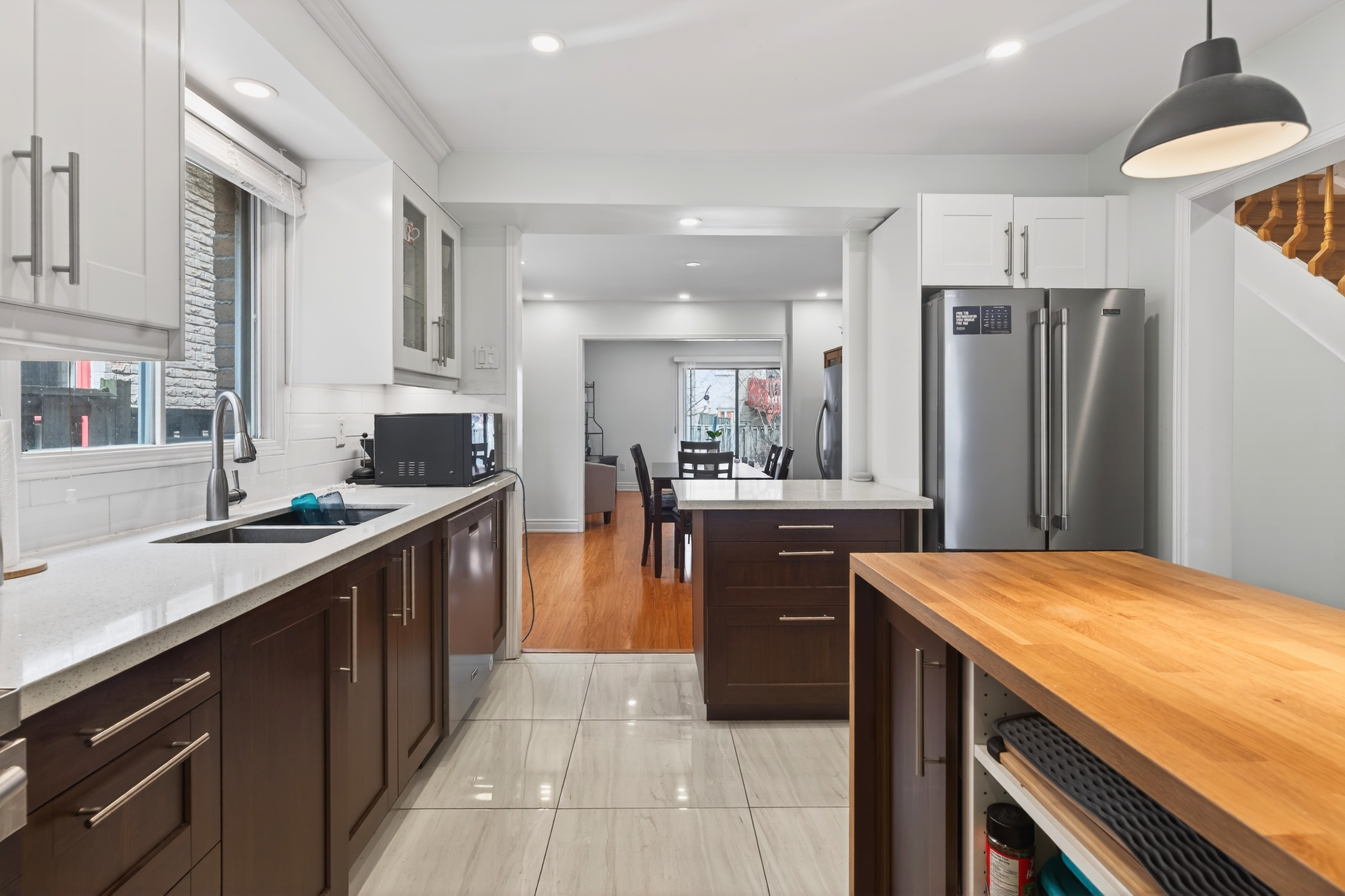 Full kitchen wide shot