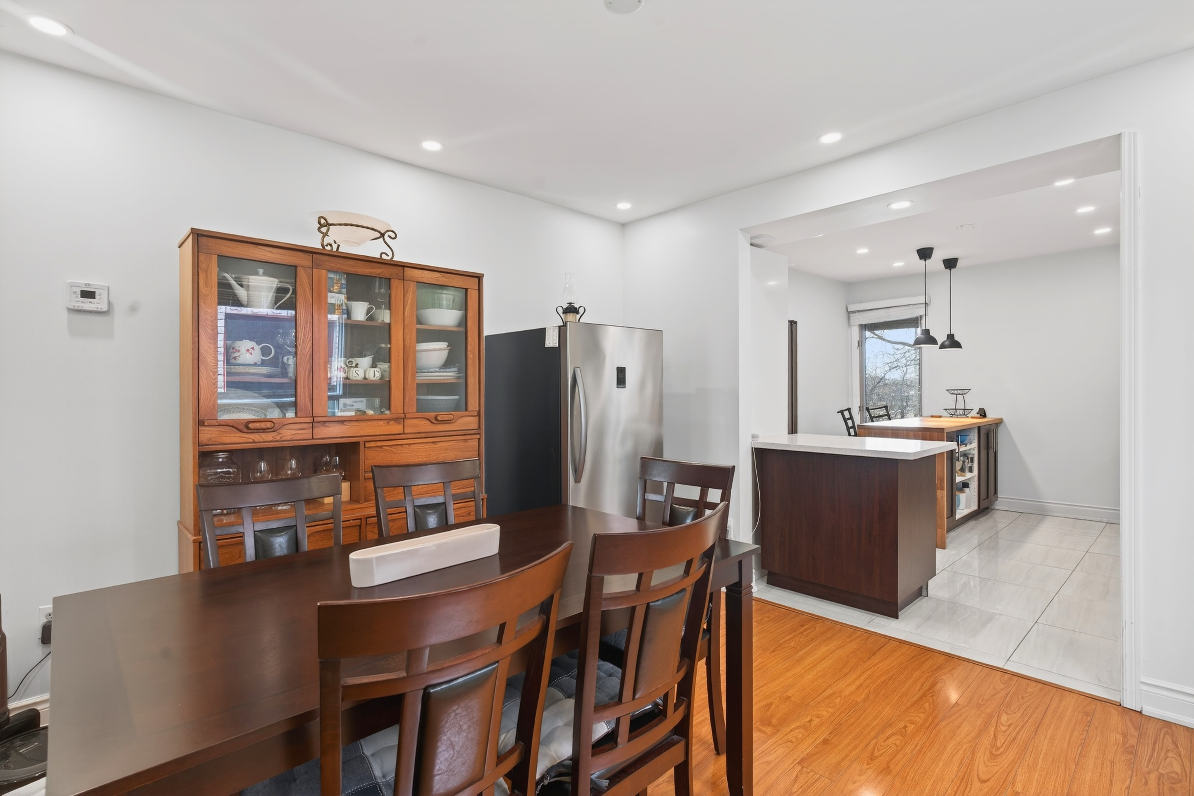 Dining looking into kitchen