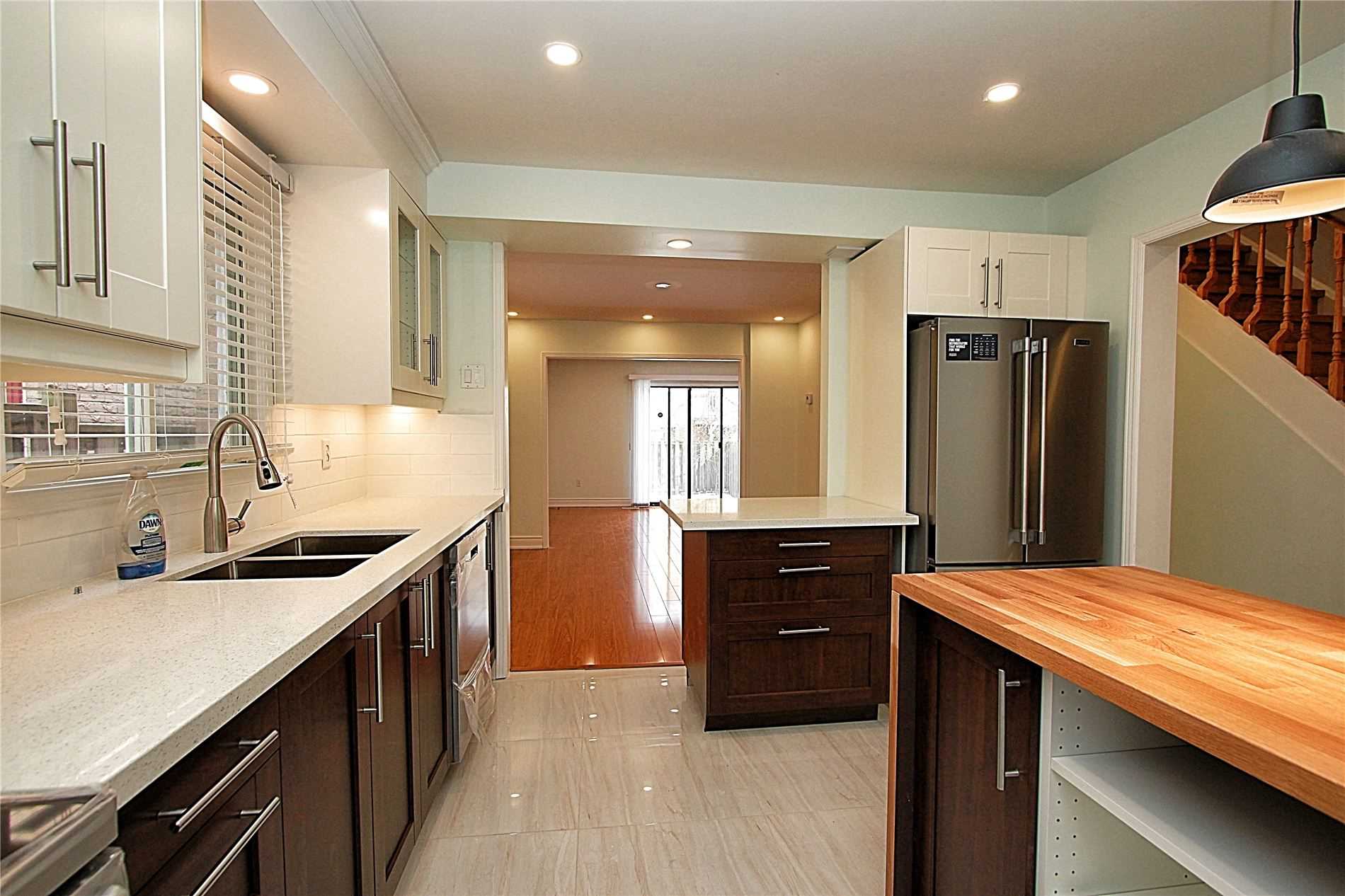 Kitchen looking toward dining