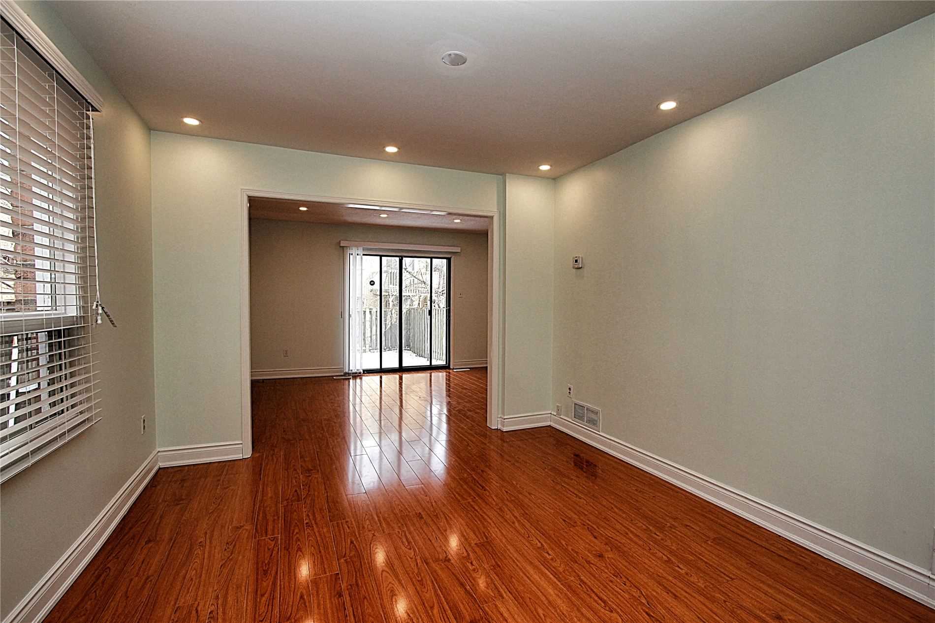Living room with hardwood floors